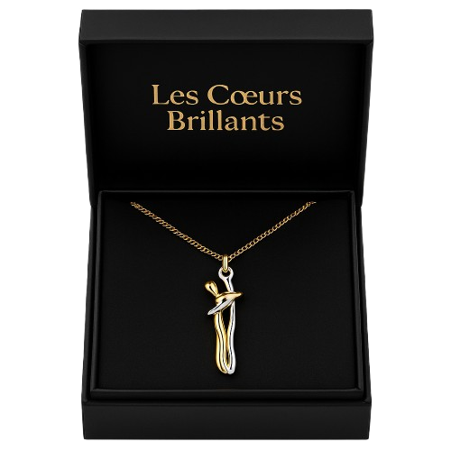 Collier Étreinte - Offrez un câlin en or!